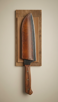 Hunter’s Fixed Blade with Leather Sheath